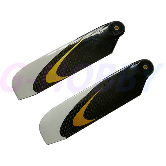 86MM Carbon Fiber Tail Blades   For   RC Helicopter