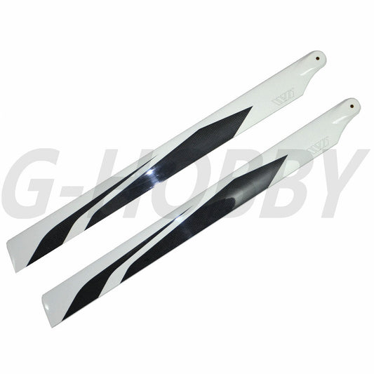 523MM Carbon Fiber Main Blades  For RC Helicopter