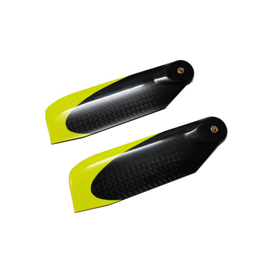 86mm Carbon Fiber Tail Blades For RC Helicopter