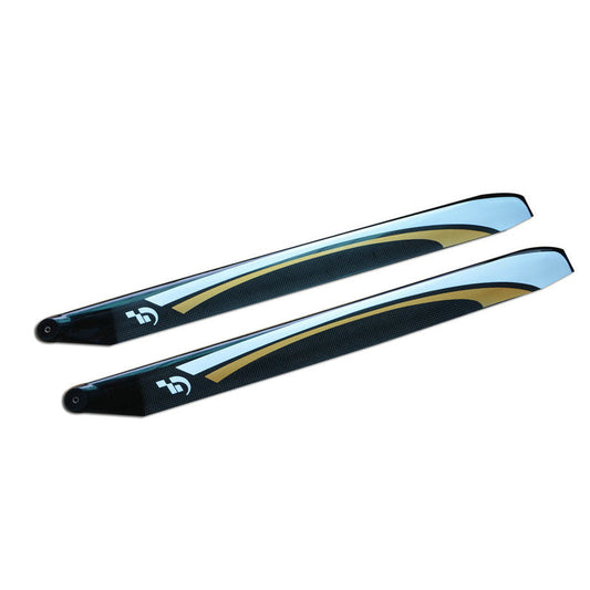 380MM Carbon Fiber Main Rotor Blades  For RC Helicopter